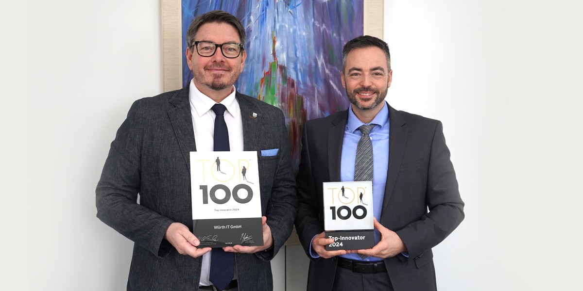 News Teaser Würth IT Once Again Among the TOP 100 Innovators