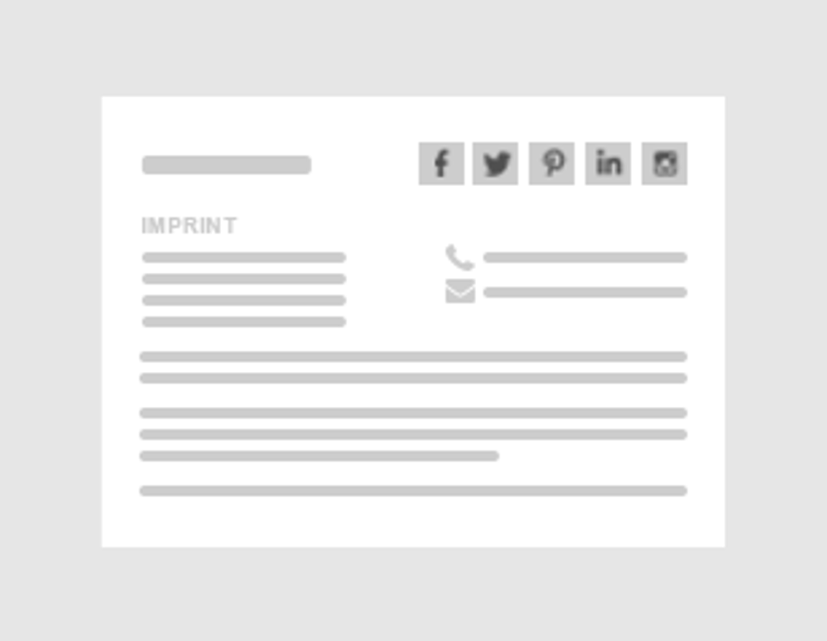 Footer